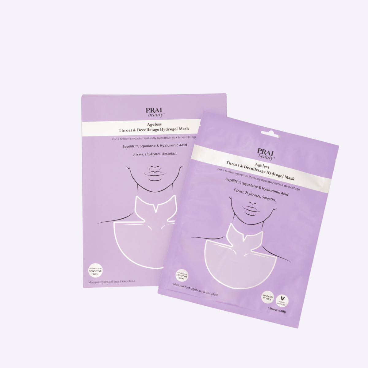 Ageless Throat & Decolletage Hydrogel Mask