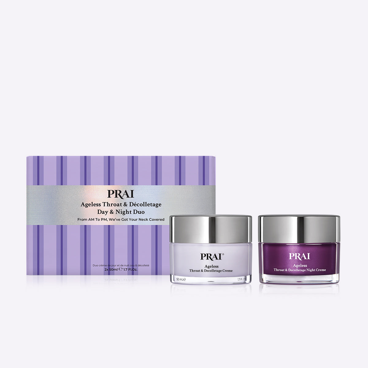 Ageless Throat Day and Night Creme Duo
