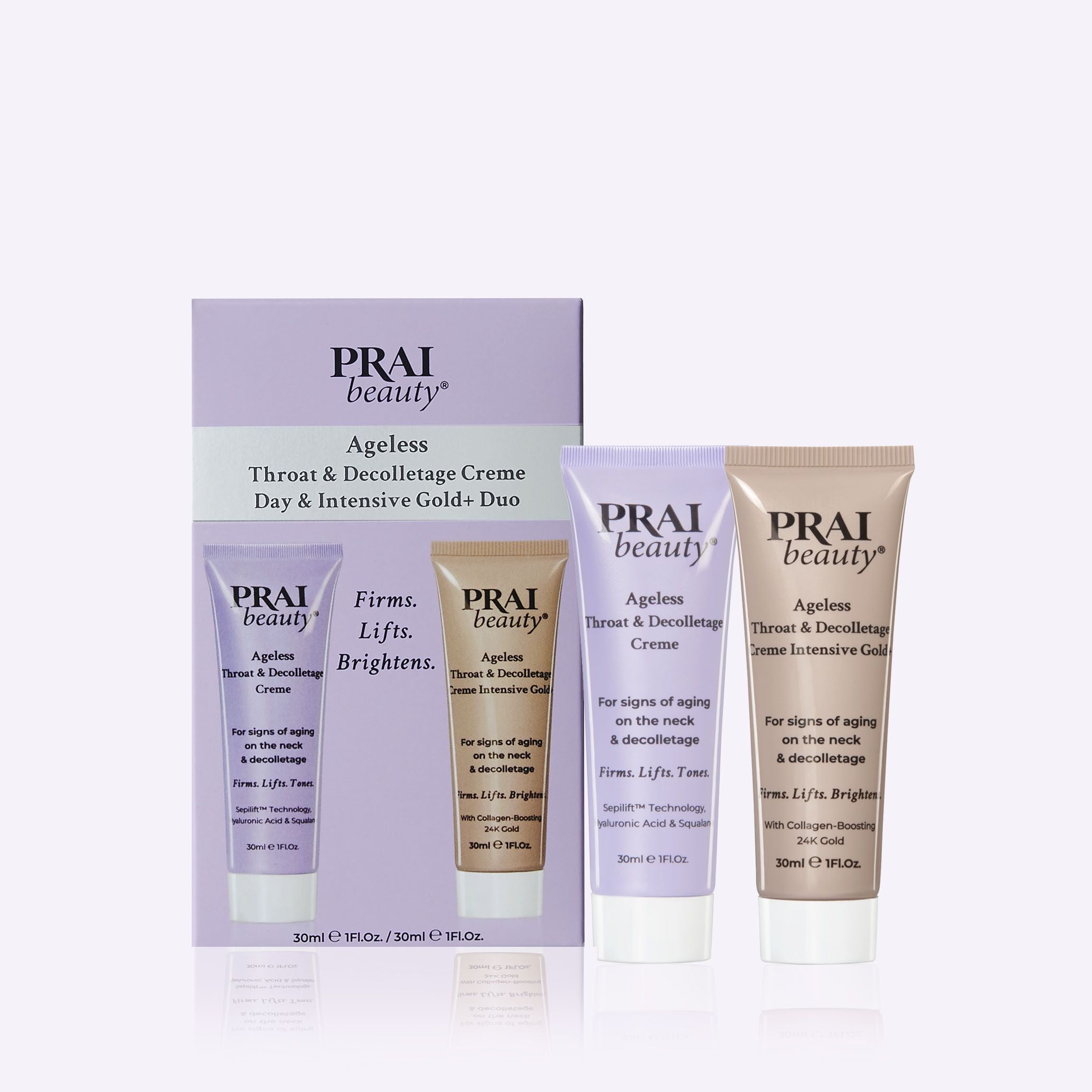 Ageless Throat & Decolletage Creme Day & Intensive Gold +